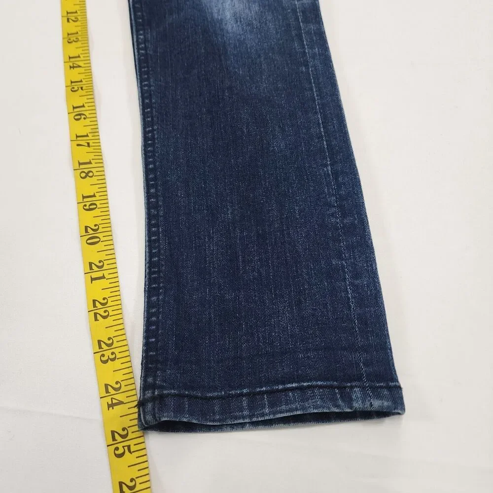 Diesel Jeans Boy’s Blue Denim Thanaz J US Skinny Distressed Leg Size 10